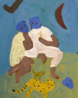 Two Figures, Two Tigers