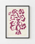Flowers in Magenta