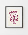 Flowers in Magenta