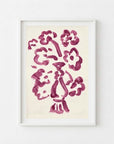 Flowers in Magenta