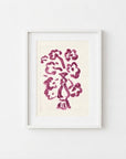 Flowers in Magenta