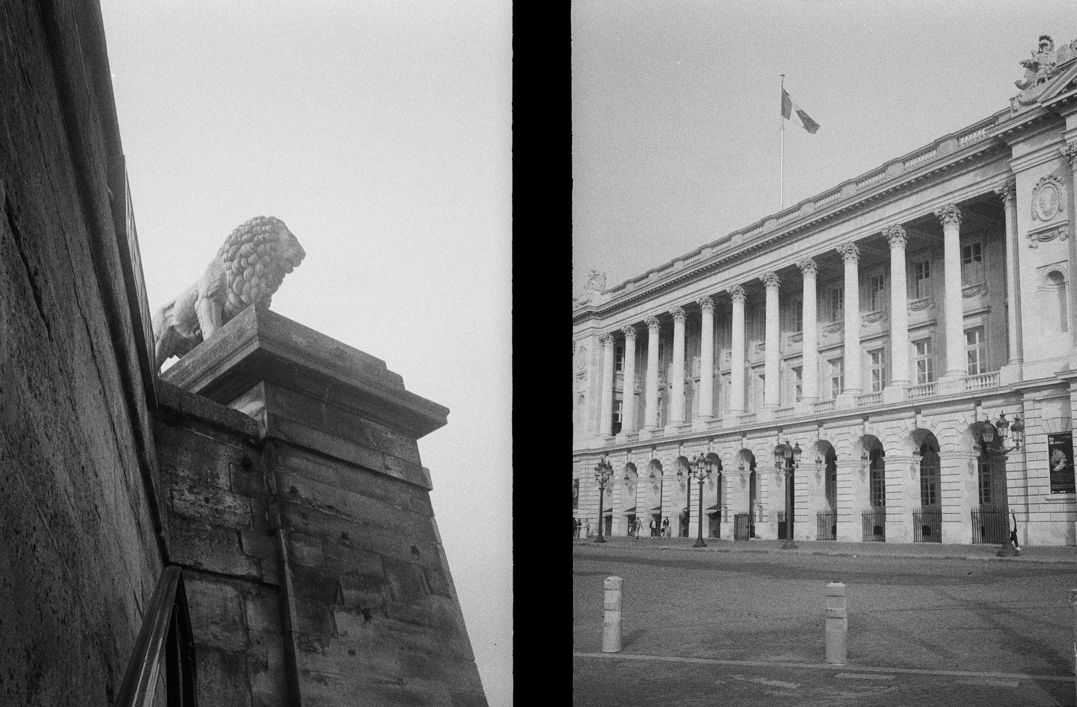 Deux 1 - Paris, in Black & White