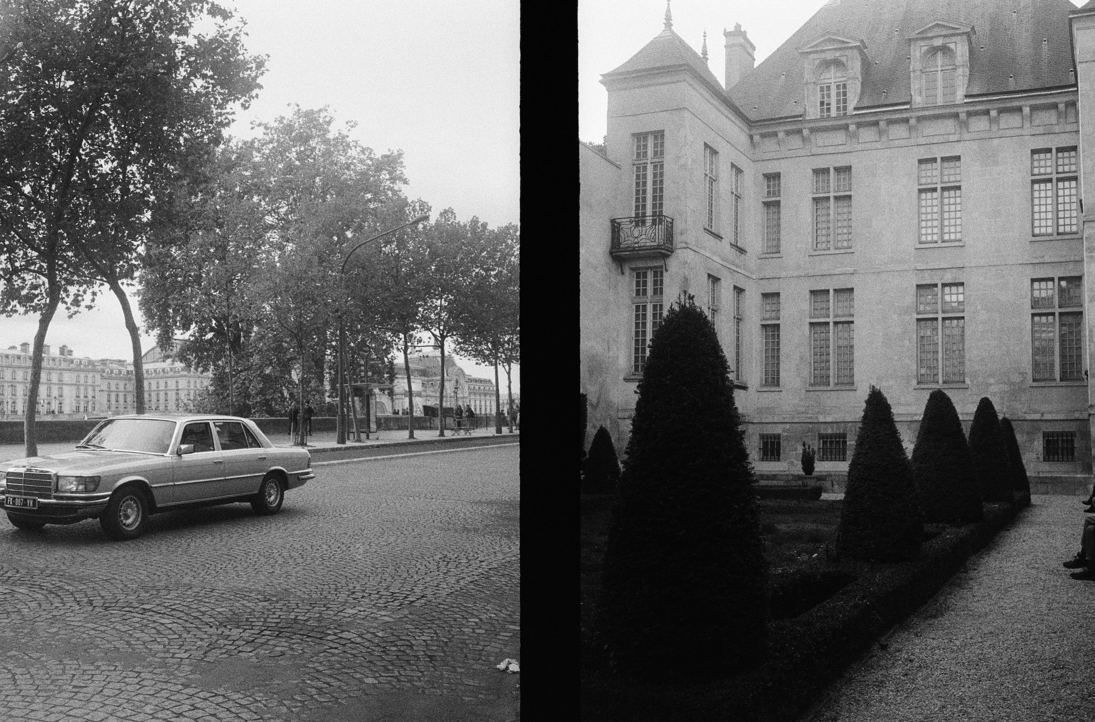 Deux 2 - Paris, in Black & White