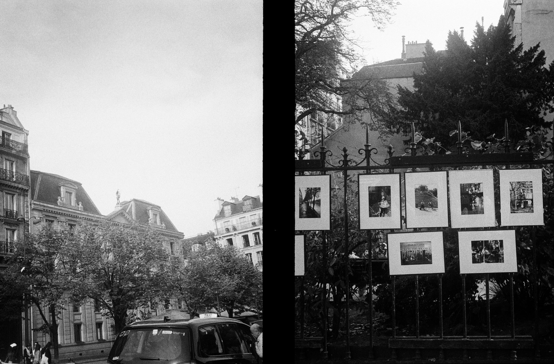 Deux 5 - Paris, in Black & White