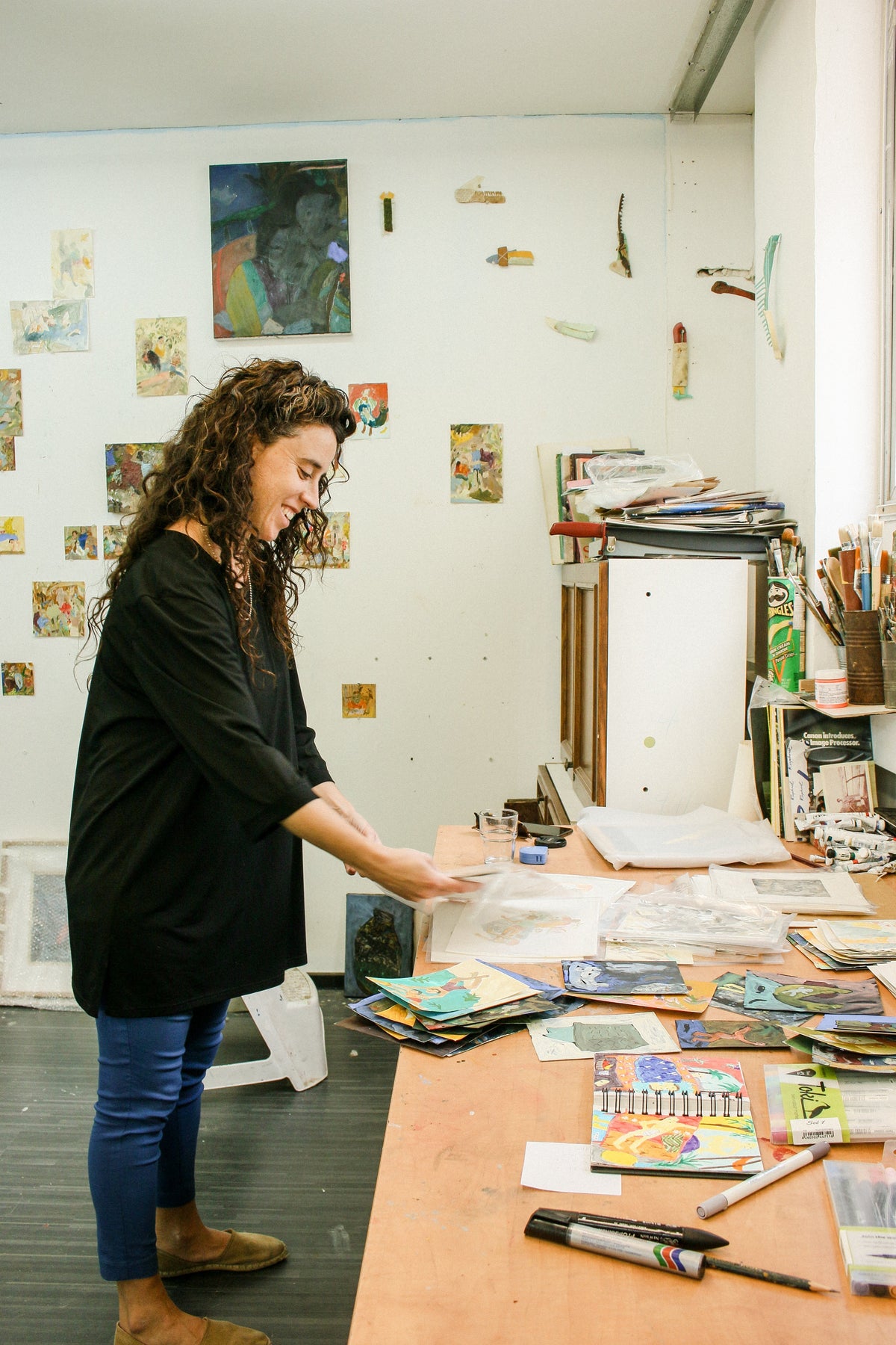 Studio Visit with artist Shani Weiss - Karma Kollective