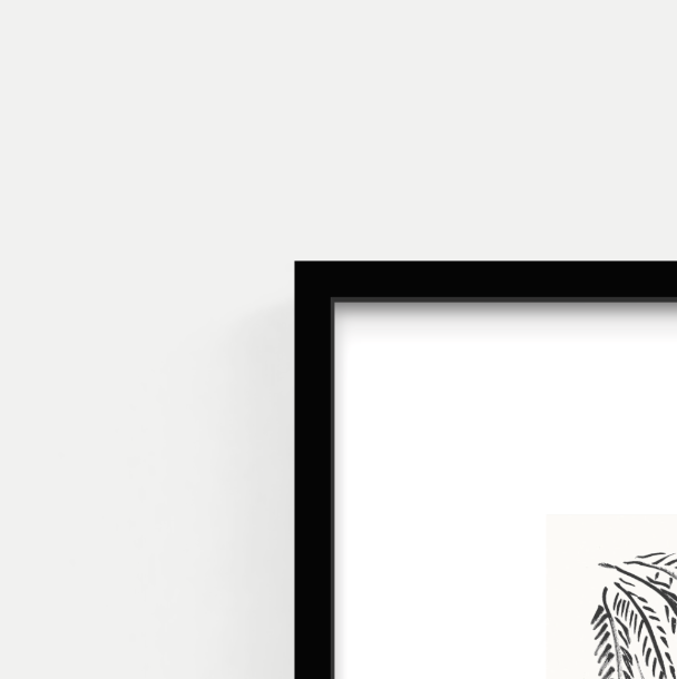 Black with wide mount